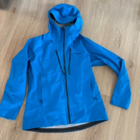Patagonia Womens Triolet Gore-Tex jacket shell lapiz blue XL